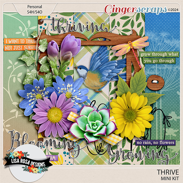 Thrive - Mini Kit by Lisa Rosa Designs