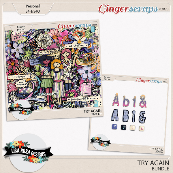 Try Again - Bundle by Lisa Rosa Designs