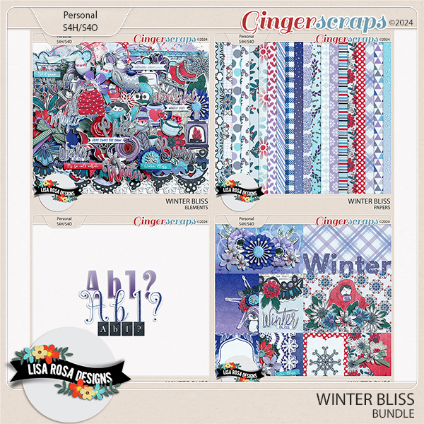 Winter Bliss - Bundle by Lisa Rosa Designs