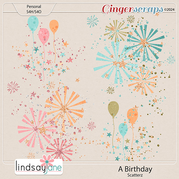 A Birthday Scatterz by Lindsay Jane