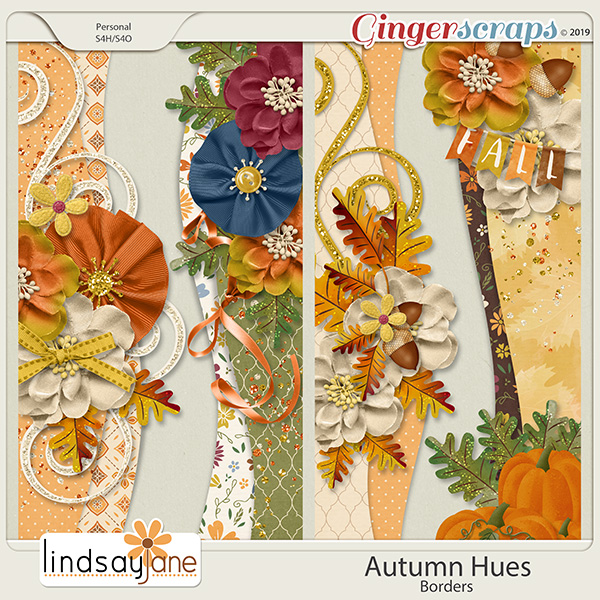 Autumn Hues Borders by Lindsay Jane