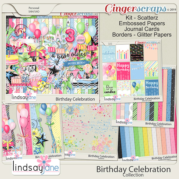Birthday Celebration Collection by Lindsay Jane