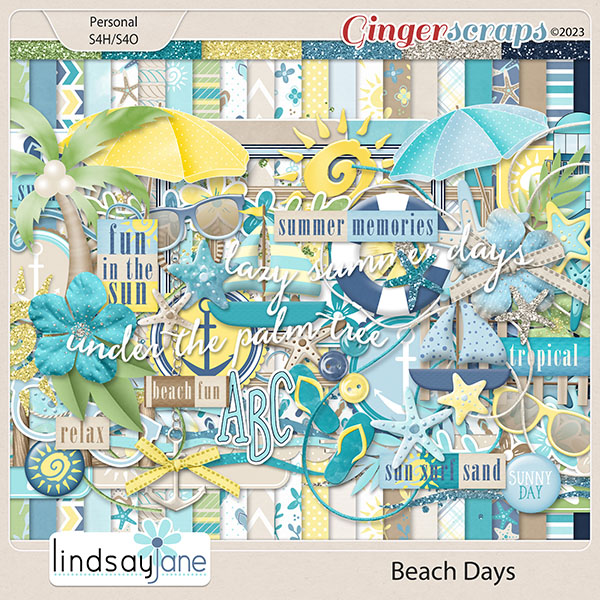 Beach Days by Lindsay Jane