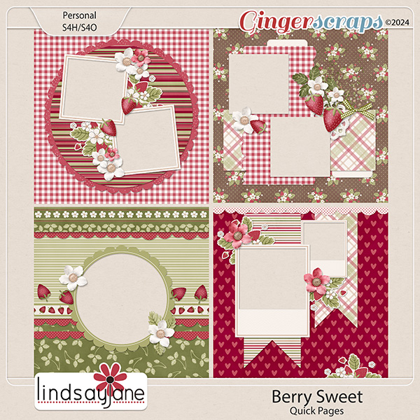 Berry Sweet Quick Pages by Lindsay Jane