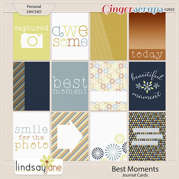 Best Moments Journal Cards by Lindsay Jane