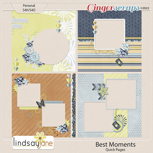 Best Moments Quick Pages by Lindsay Jane