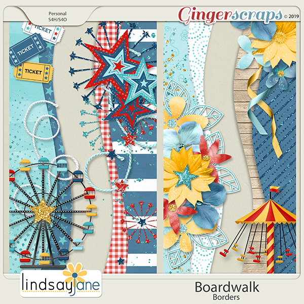 Boardwalk Borders by Lindsay Jane