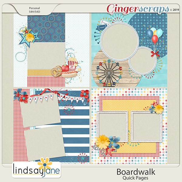 Boardwalk Quick Pages by Lindsay Jane