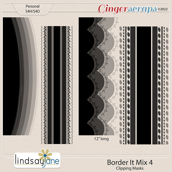 Border It Mix 4 by Lindsay Jane