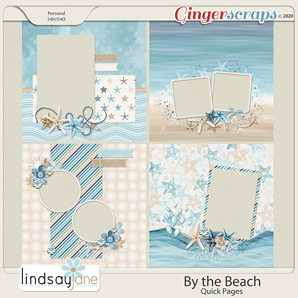 By The Beach Quick Pages by Lindsay Jane