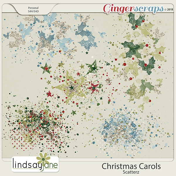 Christmas Carols Scatterz by Lindsay Jane