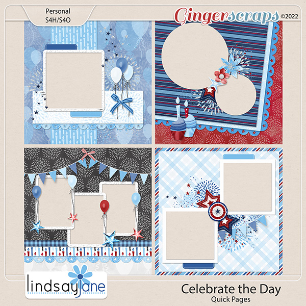 Celebrate the Day Quick Pages by Lindsay Jane