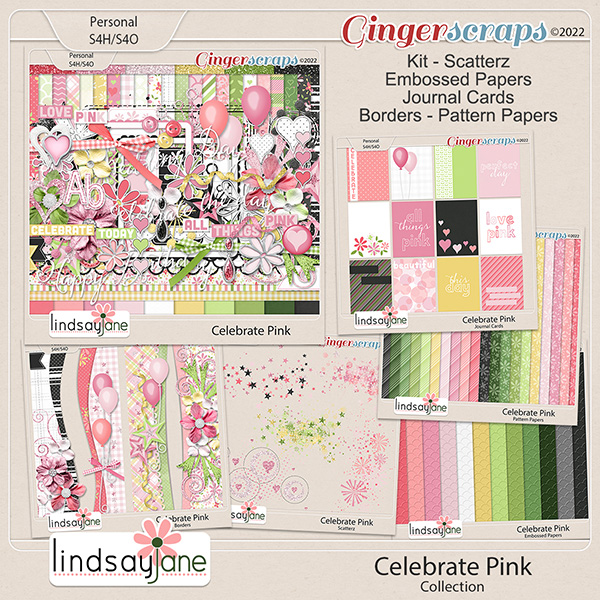 Celebrate Pink Collection by Lindsay Jane