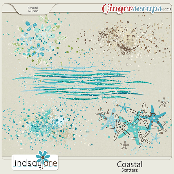 Coastal Scatterz by Lindsay Jane