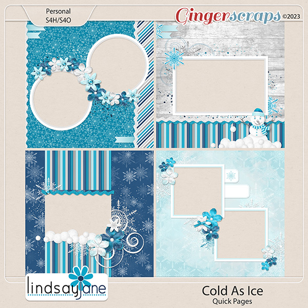 Cold As Ice Quick Pages by Lindsay Jane