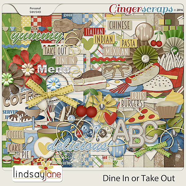 Dine In or Take Out by Lindsay Jane