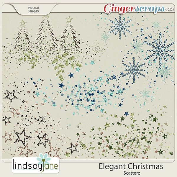 Elegant Christmas Scatterz by Lindsay Jane