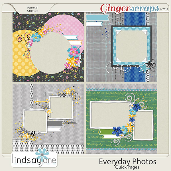 Everyday Photos Quick Pages by Lindsay Jane