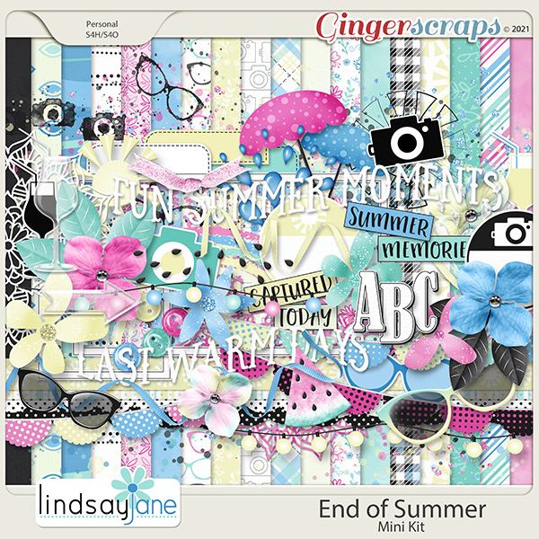 End of Summer Mini Kit by Lindsay Jane