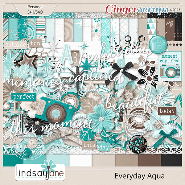 Everyday Aqua by Lindsay Jane