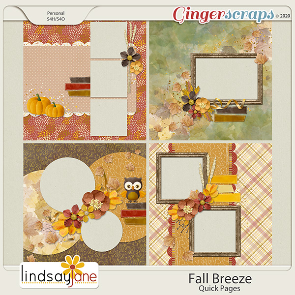 Fall Breeze Quick Pages by Lindsay Jane