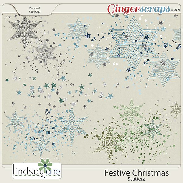 Festive Christmas Scatterz by Lindsay Jane