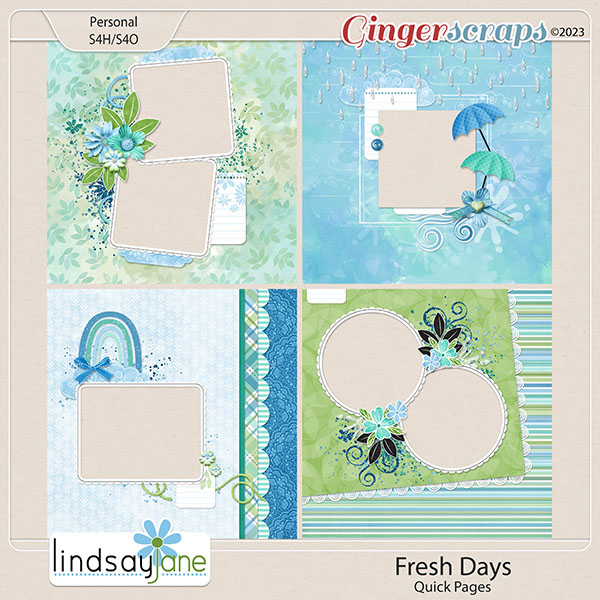 Fresh Days Quick Pages by Lindsay Jane