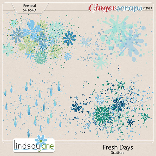 Fresh Days Scatterz by Lindsay Jane