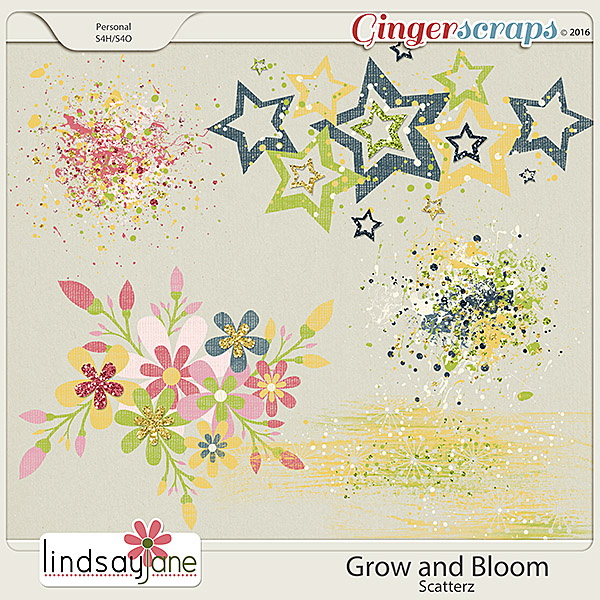 Grow and Bloom Scatterz by Lindsay Jane