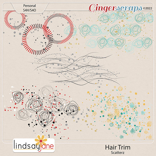 Hair Trim Scatterz by Lindsay Jane