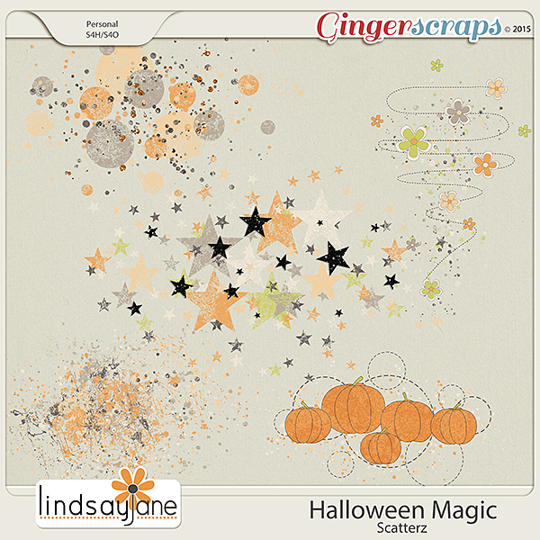Halloween Magic Scatterz by Lindsay Jane