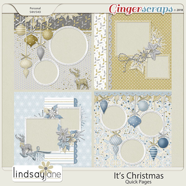 Its Christmas Quick Pages by Lindsay Jane