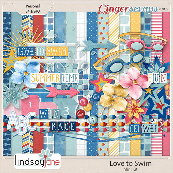 Love To Swim by Lindsay Jane