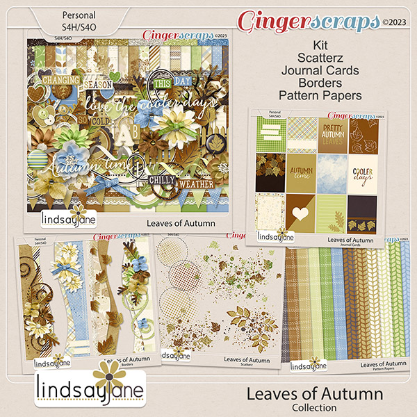 Leaves of Autumn Collection by Lindsay Jane