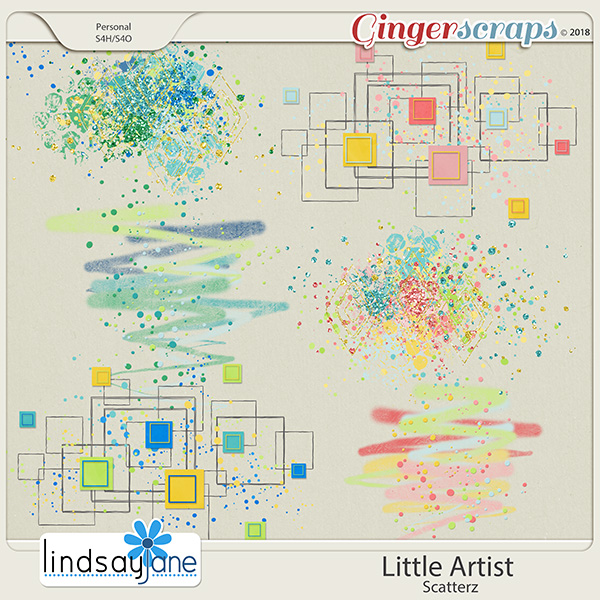 Little Artist Scatterz by Lindsay Jane