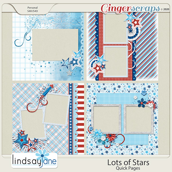 Lots of Stars Quick Pages by Lindsay Jane