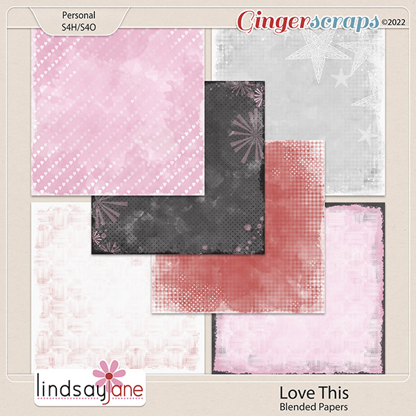 Love This Blend Papers by Lindsay Jane