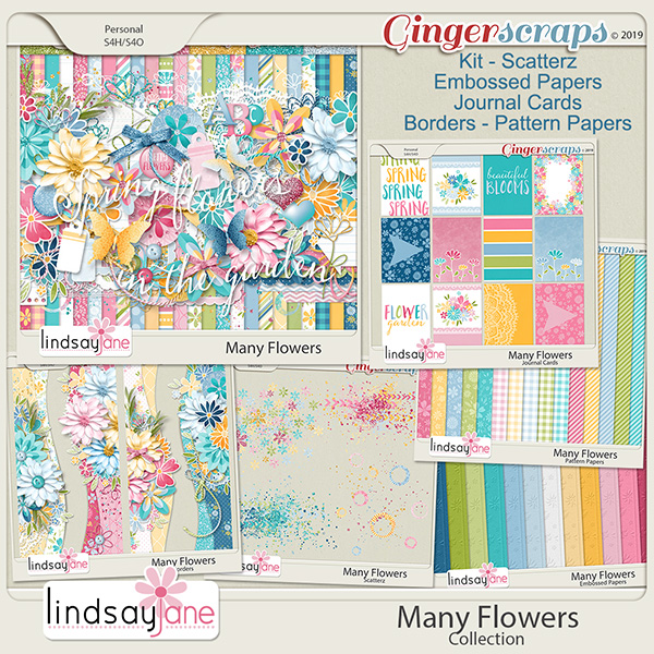 Many Flowers Collection by Lindsay Jane