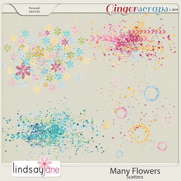 Many Flowers Scatterz by Lindsay Jane