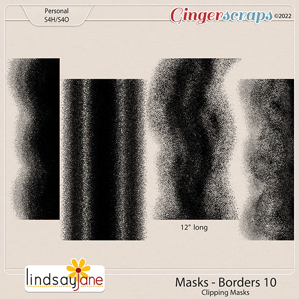 Masks Borders 10 by Lindsay Jane