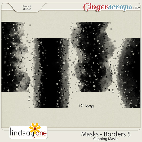 Masks Borders 5 by Lindsay Jane