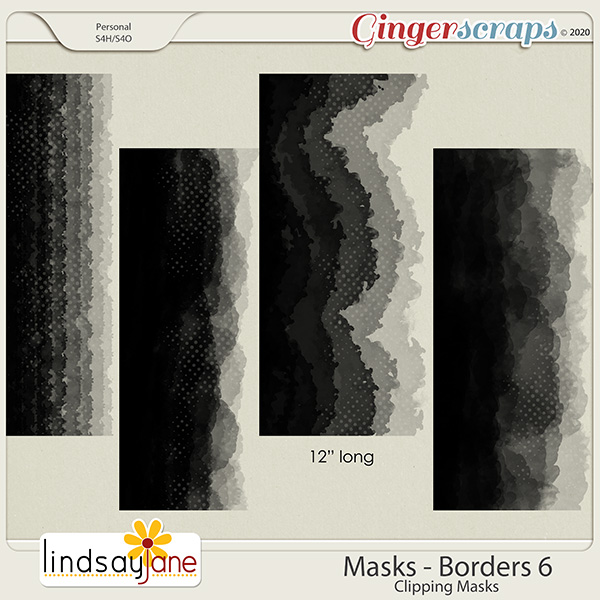 Masks Borders 6 by Lindsay Jane