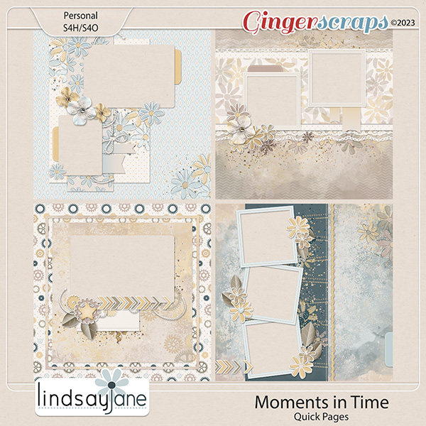 Moments in Time Quick Pages by Lindsay Jane