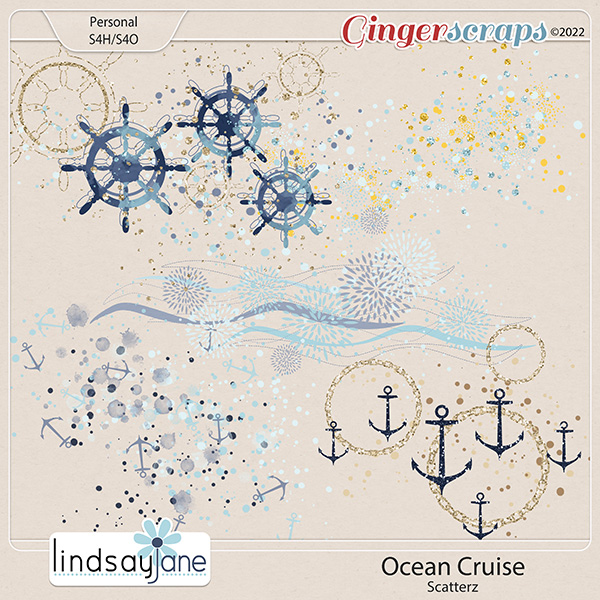 Ocean Cruise Scatterz by Lindsay Jane
