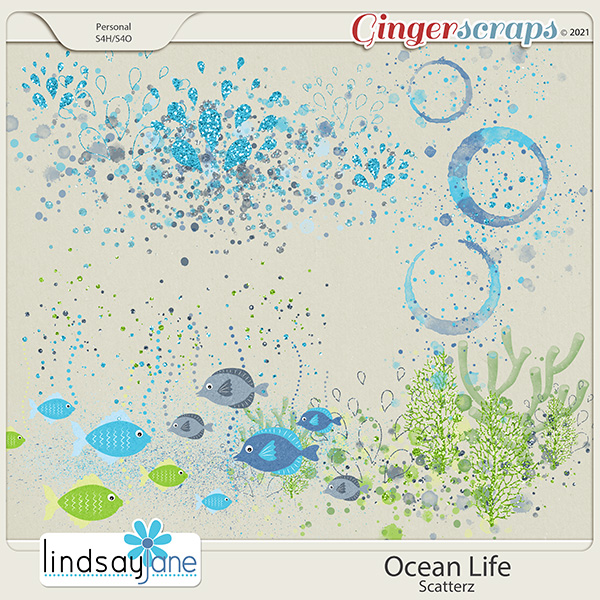 Ocean Life Scatterz by Lindsay Jane