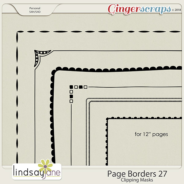 Page Borders 27 by Lindsay Jane