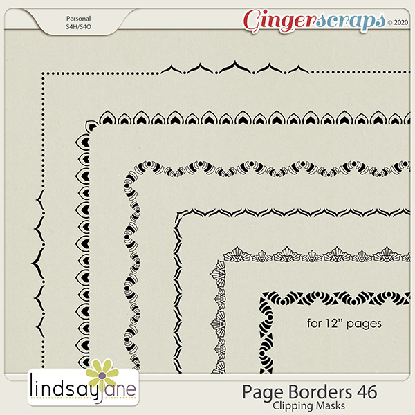 Page Borders 46 by Lindsay Jane