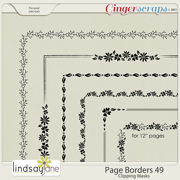 Page Borders 49 by Lindsay Jane