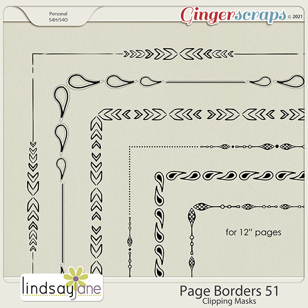 Page Borders 51 by Lindsay Jane