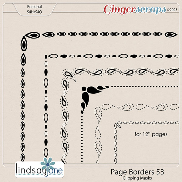 Page Borders 53 by Lindsay Jane